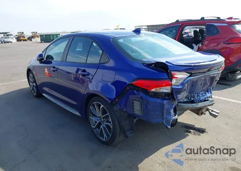 2022 Toyota Corolla Se 6Mt from USA, damaged, VIN 5YFM4MCE7NP118550